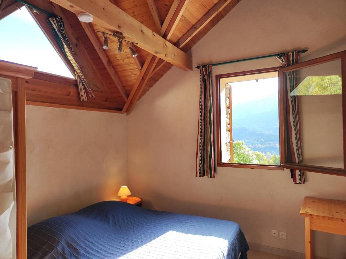 Chalet Mounette Ski Sauna Lac Embrun Puy-Sanieres Bagian luar foto