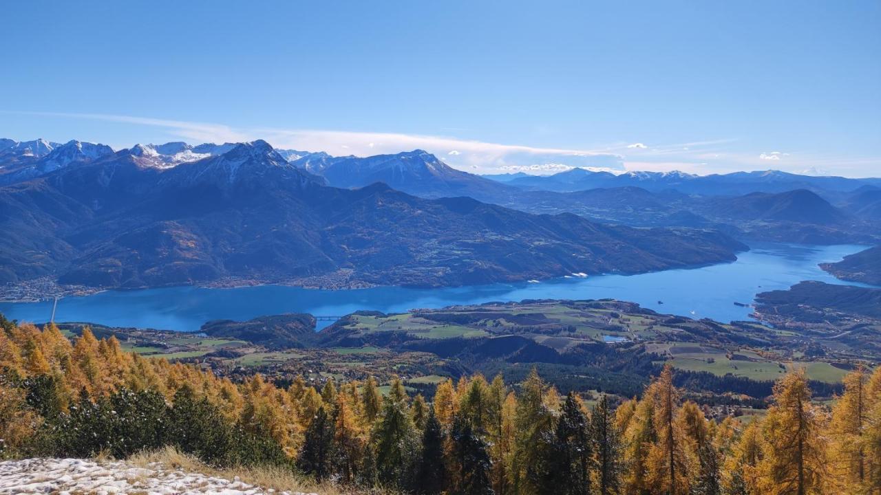 Chalet Mounette Ski Sauna Lac Embrun Puy-Sanieres Bagian luar foto
